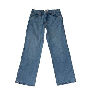 Abercrombie & Fitch Jeans Womens 29/8 Light Wash 90s Baggy Low Rise Straight Leg